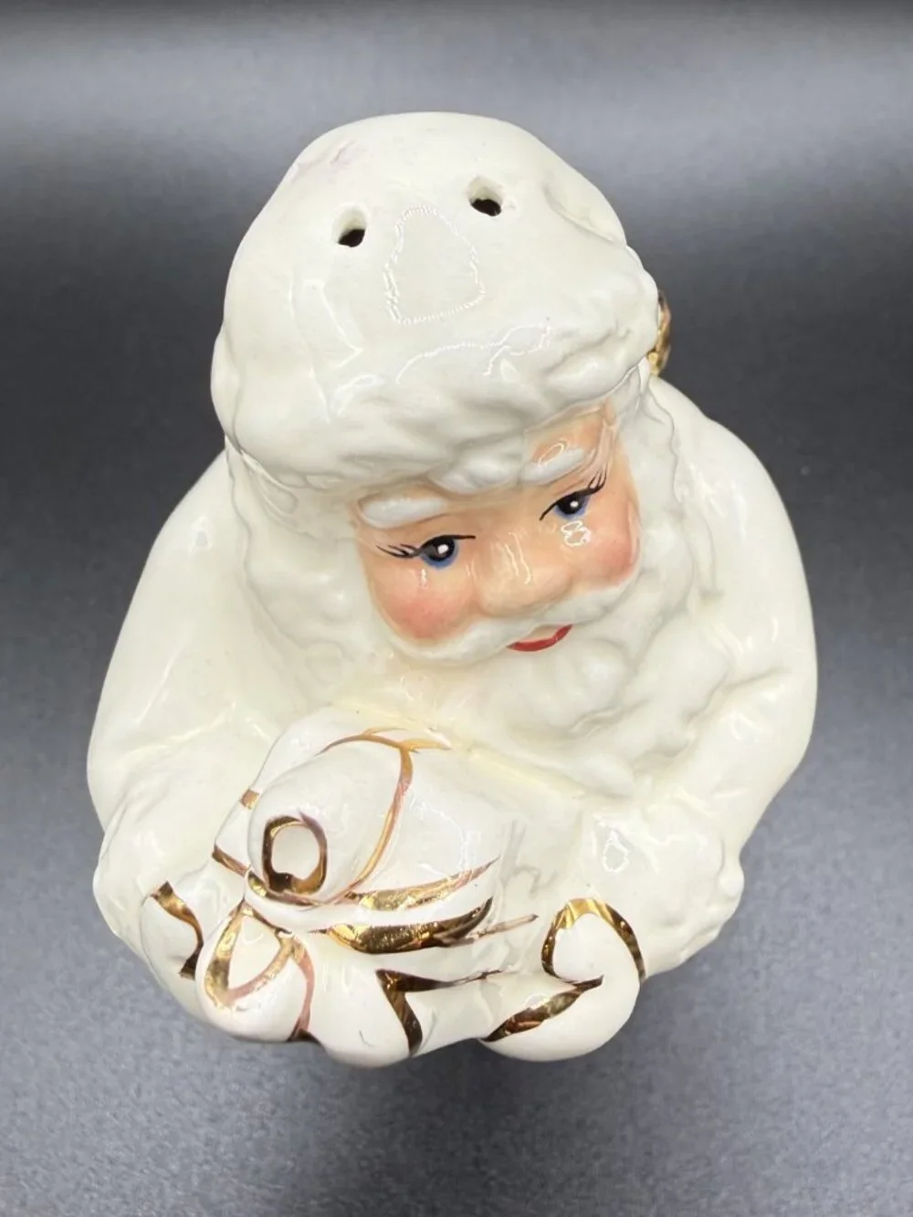 Santa with Bag of Gifts Salt & Pepper Shakers